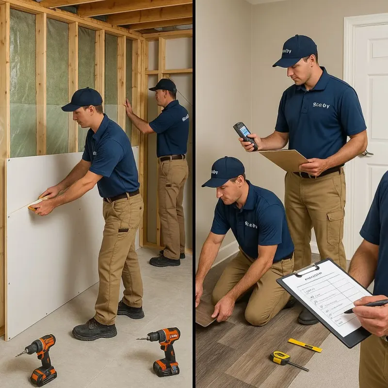 Repairs and Reconstruction process in Anoka County, MN